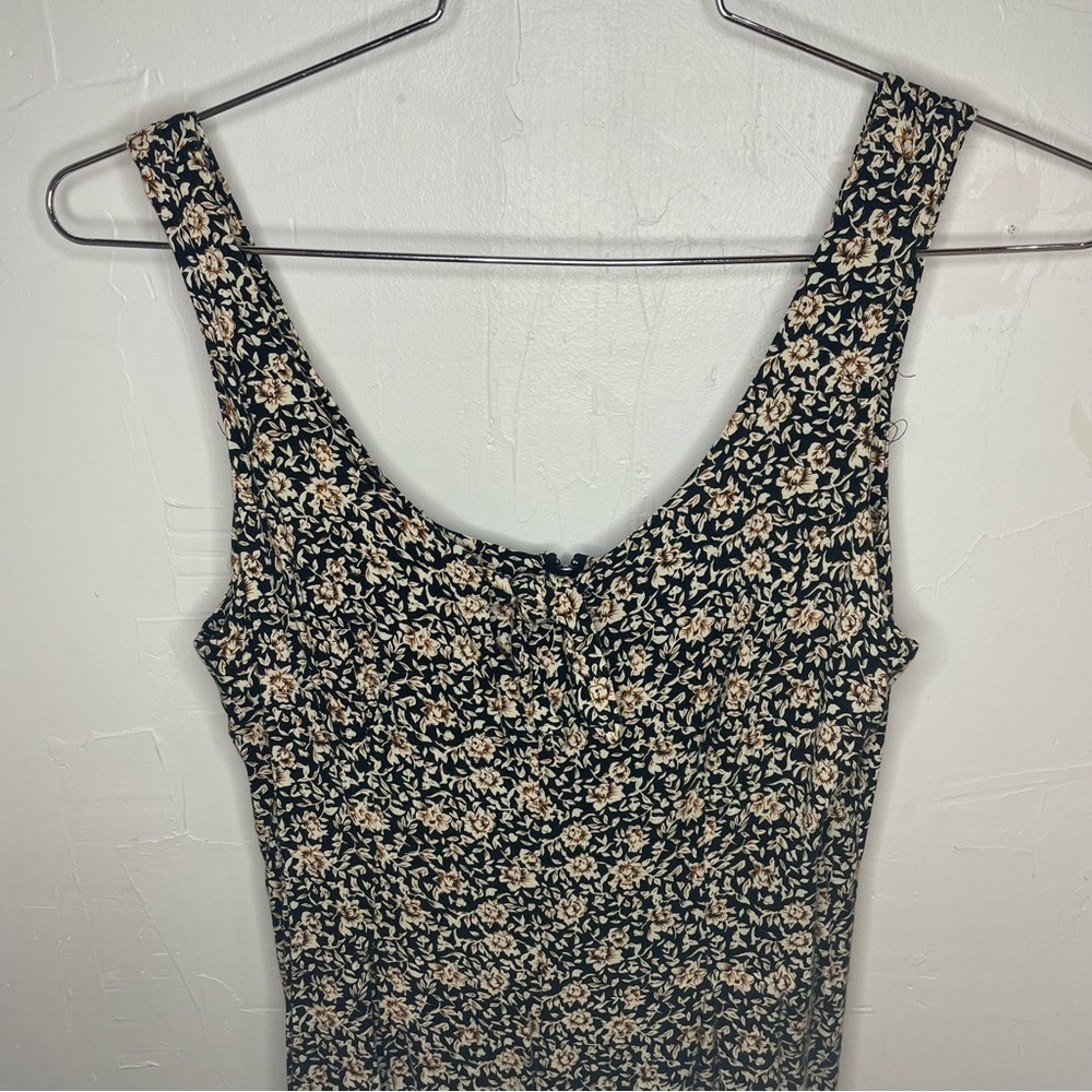 Vintage Floral Fit & Flare Coastal Cowgirl Midi Dress​ - Picture 6 of 13